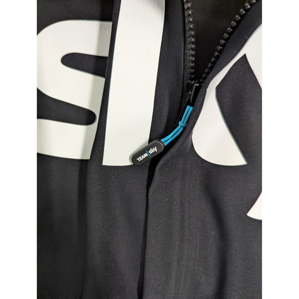 Castelli Perfetto Team Sky Cycling Vest Mens Large Black Gore Windstopper Gilet - Picture 5 of 13